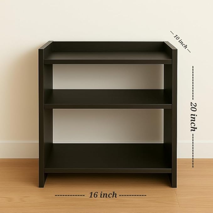 Wooden Side Table for Bedroom & Living Room – Bedside Stand | Small Coffee & End Table | Sofa Side Shelf | Corner Stand | Modern Bedside Organizer | Living Room Furniture | Home Decor - Image 2