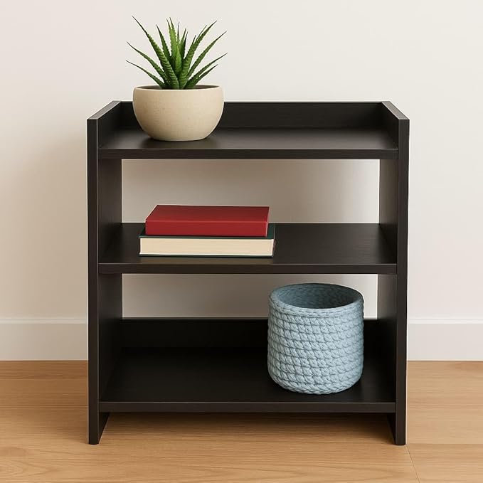 Wooden Side Table for Bedroom & Living Room – Bedside Stand | Small Coffee & End Table | Sofa Side Shelf | Corner Stand | Modern Bedside Organizer | Living Room Furniture | Home Decor - Image 4